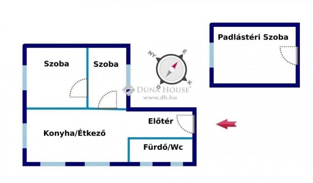 Eladó családi ház, Kozármislenyen 39 M Ft, 3 szobás