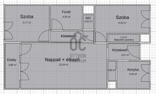 Eladó téglalakás, Budapesten, IX. kerületben 110 M Ft, 3 szobás