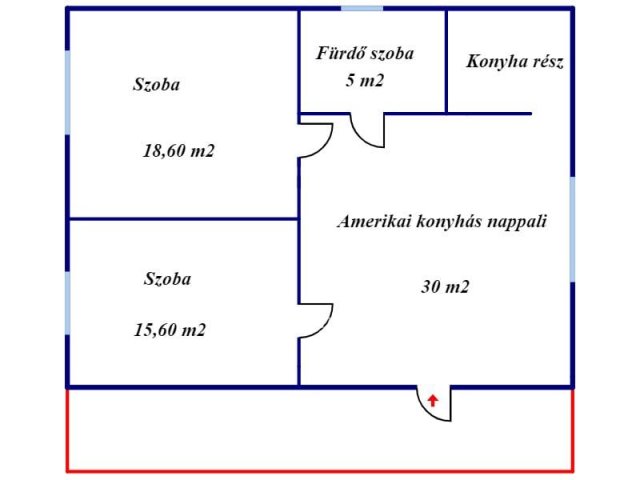 Eladó családi ház, Kállósemjénen 26.5 M Ft, 2 szobás