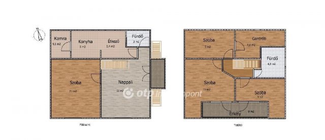 Eladó családi ház, Szigetújfalun 70 M Ft, 5 szobás