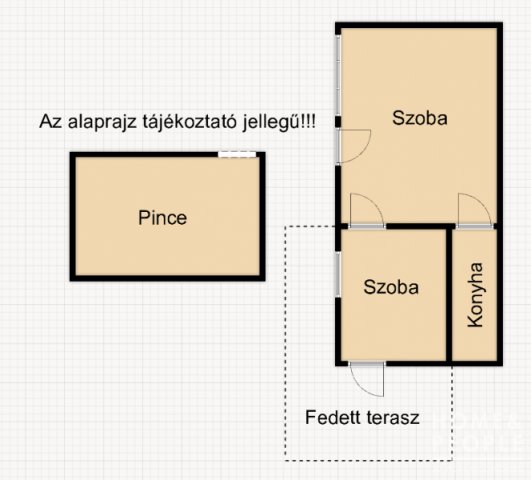 Eladó családi ház, Szegeden 15 M Ft, 1+1 szobás