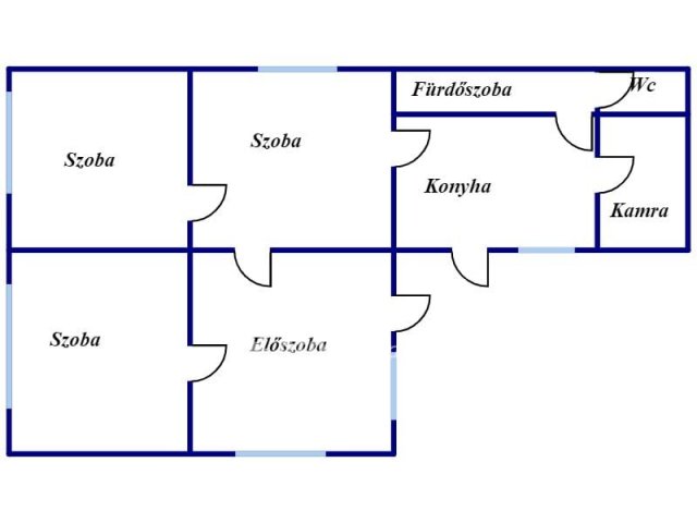 Eladó családi ház, Kisfüzesen 13.5 M Ft, 2+1 szobás