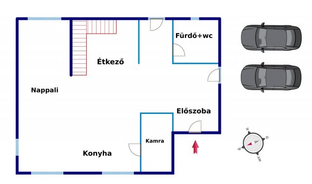 Kiadó családi ház, albérlet, Kecskeméten 1005 E Ft / hó