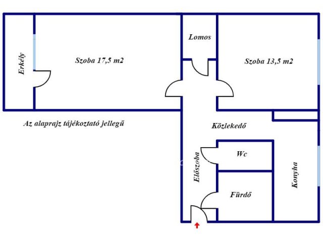 Eladó panellakás, Kazincbarcikán 20.5 M Ft, 2 szobás