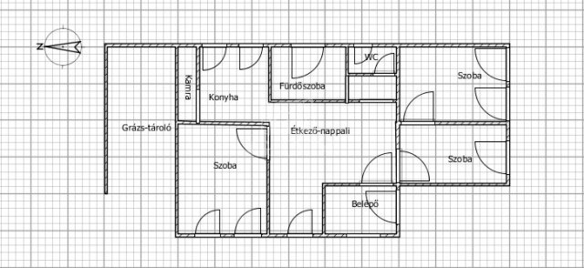 Eladó családi ház, Dunafalván 14.9 M Ft, 2 szobás