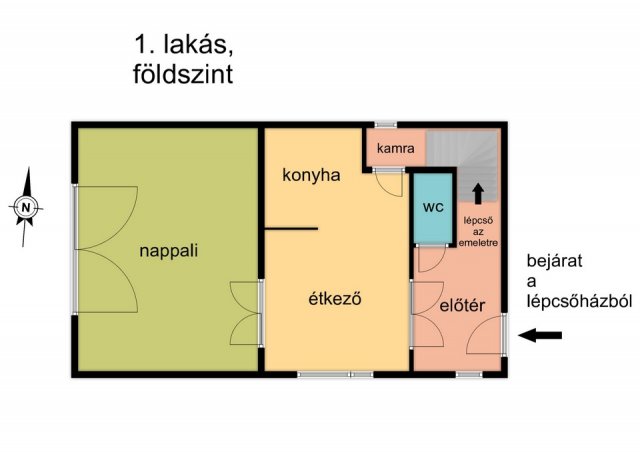 Eladó ikerház, Pécsett 91.2 M Ft, 5 szobás