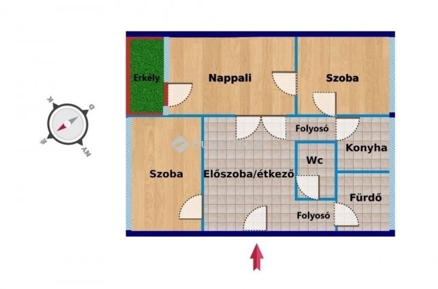 Eladó téglalakás, Budapesten, III. kerületben 85 M Ft, 3 szobás