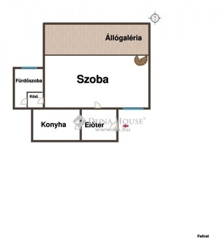 Eladó téglalakás, Budapesten, V. kerületben 53.6 M Ft, 1 szobás