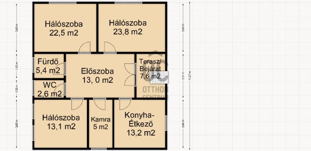 Eladó családi ház, Letenyén 15.9 M Ft, 3 szobás