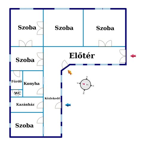 Eladó családi ház, Kiskunfélegyházán 39 M Ft, 5 szobás