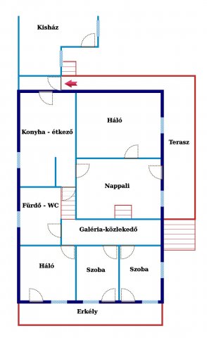 Eladó családi ház, Érsekcsanádon 35.5 M Ft, 5 szobás