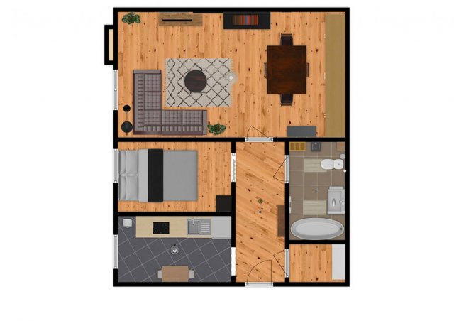 Eladó téglalakás, Bajon 25.7 M Ft, 1+1 szobás