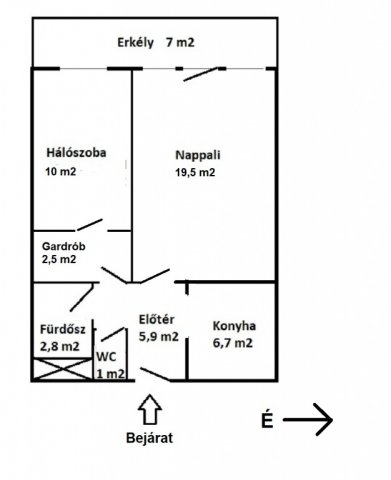 Eladó téglalakás, Budapesten, XX. kerületben 42.89 M Ft