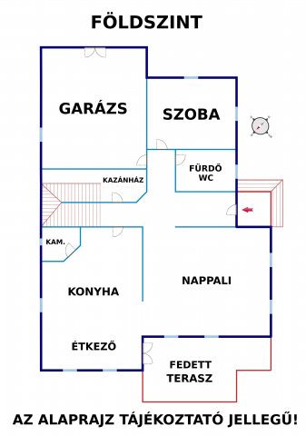 Eladó családi ház, Monoron 120 M Ft, 5 szobás