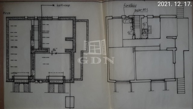 Eladó ikerház, Budapesten, XXI. kerületben 69 M Ft, 2+1 szobás