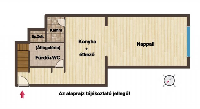Eladó téglalakás, Budapesten, VII. kerületben 84 M Ft, 1 szobás