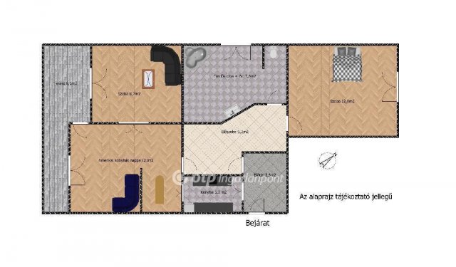 Eladó téglalakás, Szigetszentmiklóson 62 M Ft, 2+1 szobás