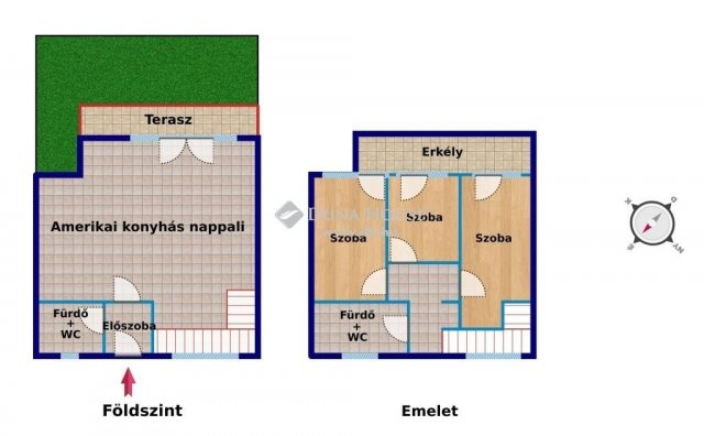 Kiadó sorház, albérlet, Maglódon 350 E Ft / hó, 4 szobás