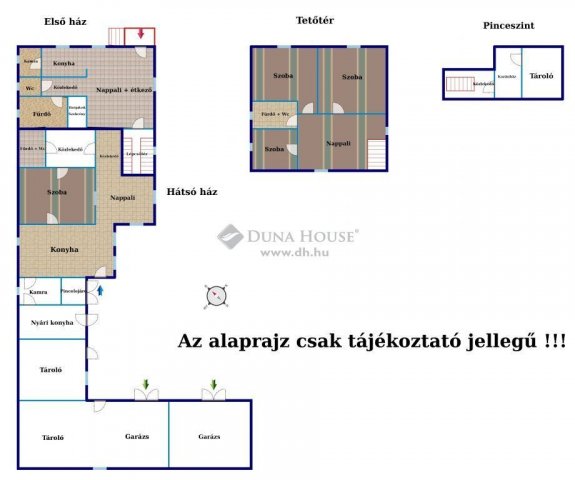 Eladó családi ház, Gyömrőn 69.9 M Ft, 7 szobás