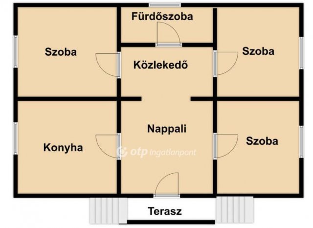 Eladó családi ház, Hosszúpályin 14.9 M Ft, 3 szobás