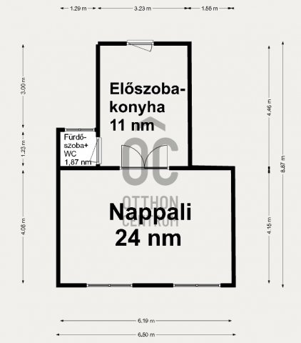 Eladó téglalakás, Budapesten, VIII. kerületben 30 M Ft, 1 szobás