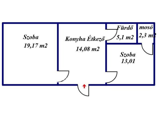 Eladó családi ház, Nyírmártonfalván 25.5 M Ft, 2 szobás