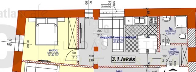 Eladó téglalakás, Hódmezővásárhelyen 29.95 M Ft, 1 szobás