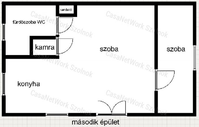 Eladó családi ház, Mezőtúron 26 M Ft, 1 szobás