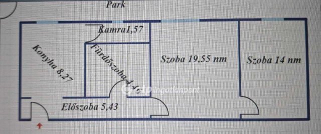 Eladó téglalakás, Debrecenben 53 M Ft, 2 szobás