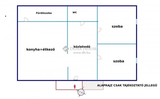 Eladó családi ház, Zsámbokon 57.5 M Ft, 2 szobás