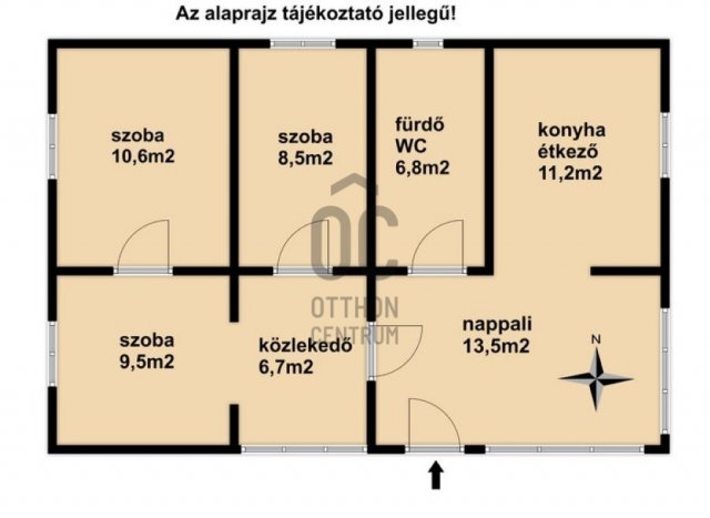 Eladó családi ház, Zákányon 28.9 M Ft, 3 szobás