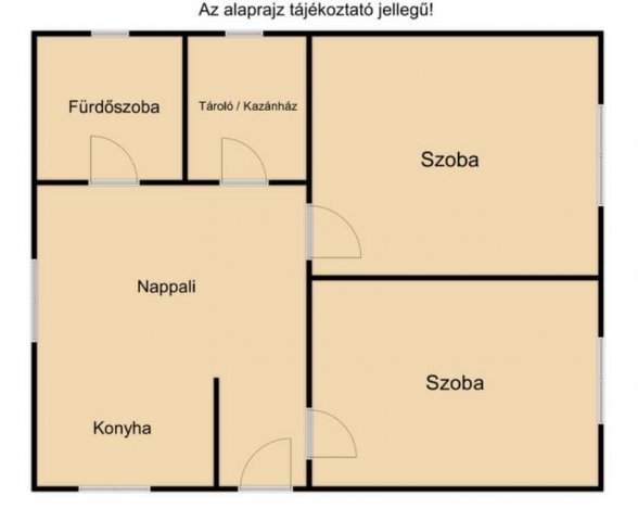 Eladó családi ház, Taktaharkányon 12.9 M Ft, 3 szobás