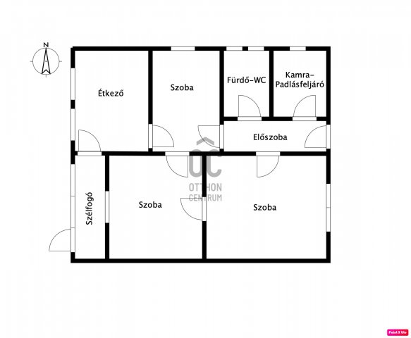 Eladó családi ház, Hidason 13.9 M Ft, 3 szobás