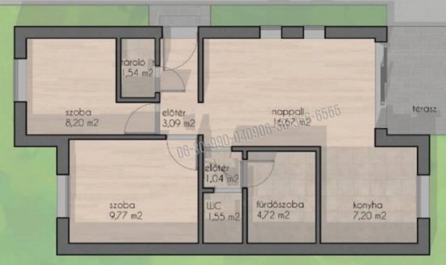Eladó családi ház, Kiskunlacházán 39.99 M Ft, 3 szobás