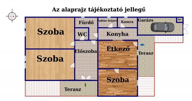 Eladó családi ház, Kiskunlacházán 79 M Ft, 4 szobás