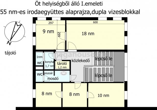 Kiadó iroda, Törökbálinton 200 E Ft / hó / költözzbe.hu