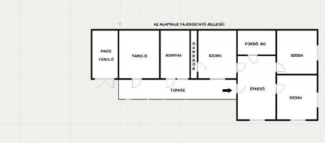 Eladó családi ház, Újszilváson 44.9 M Ft, 3 szobás