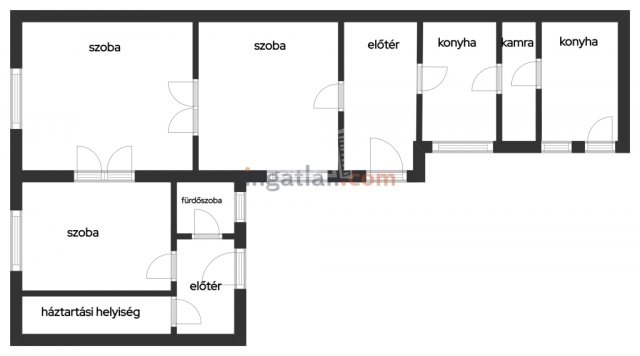 Eladó családi ház, Szigetújfalun 49.9 M Ft, 3 szobás