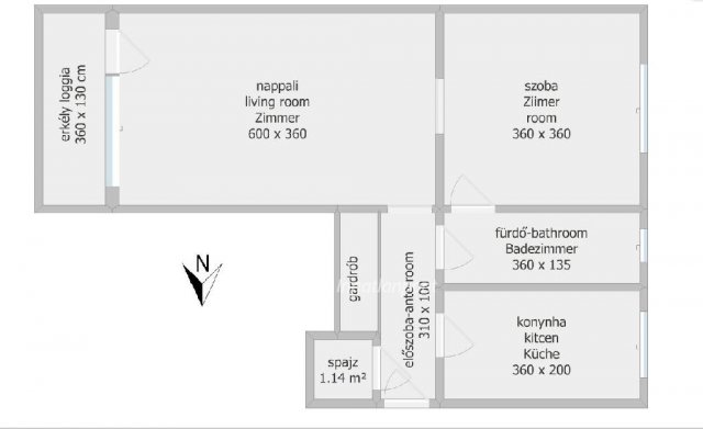 Eladó panellakás, Salgótarjánban 9.8 M Ft, 2 szobás