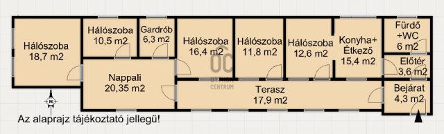 Eladó családi ház, Semjénházán 29.9 M Ft, 5 szobás