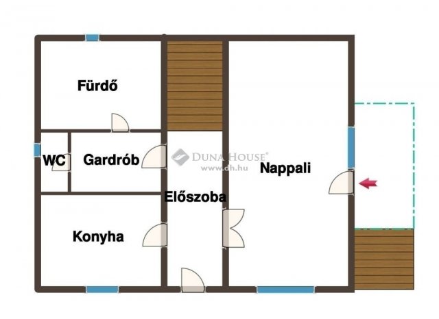 Eladó családi ház, Monorierdőn 64.9 M Ft, 3 szobás
