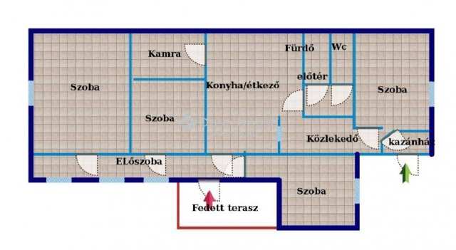 Eladó családi ház, Tápiószentmártonon 25 M Ft, 4 szobás