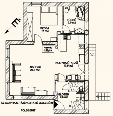 Eladó családi ház, Szentendrén, Napos sétányon 144.9 M Ft