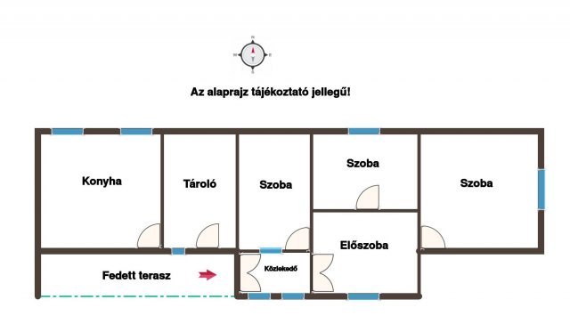 Eladó családi ház, Rigyácon 8.9 M Ft, 3 szobás