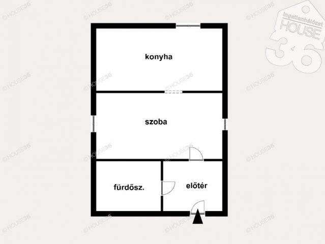 Eladó családi ház, Kecskeméten 29 M Ft, 1 szobás