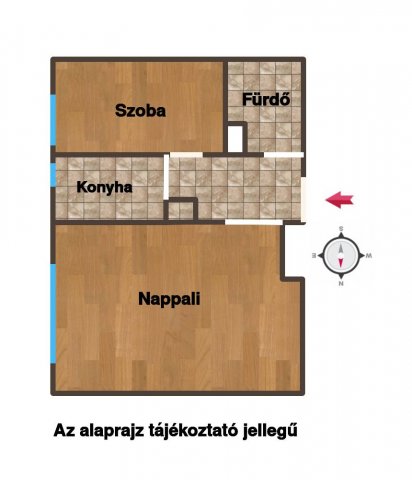 Eladó panellakás, Budapesten, IV. kerületben 51 M Ft, 1+1 szobás