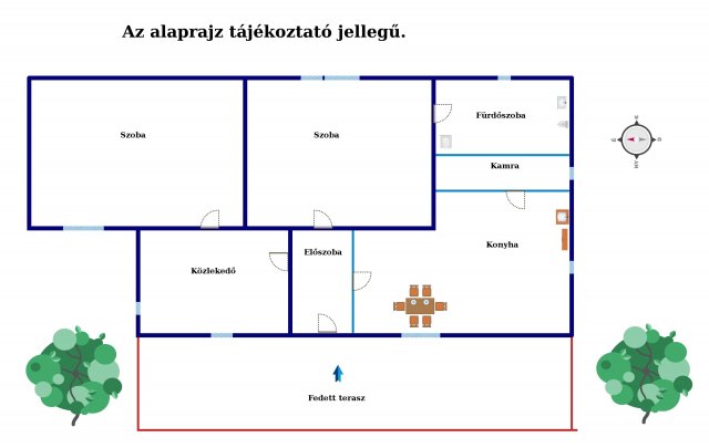 Eladó családi ház, Budapesten, XXI. kerületben 60 M Ft, 2 szobás