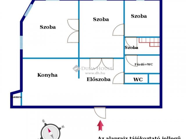 Eladó téglalakás, Budapesten, I. kerületben, Alagút utcában