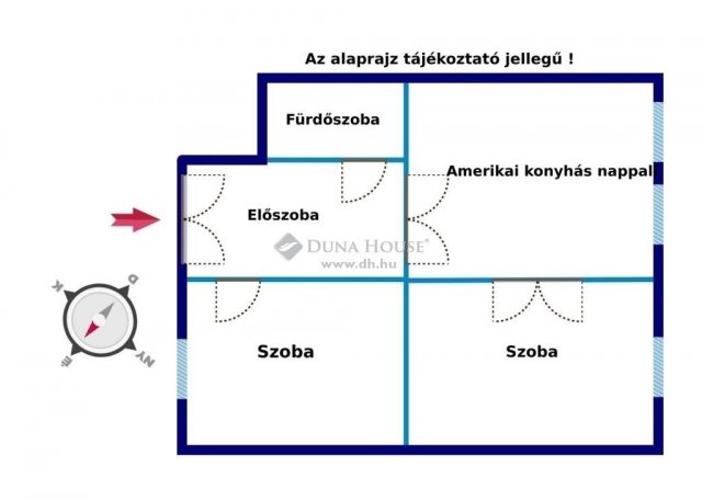 Eladó téglalakás, Budapesten, V. kerületben 89.5 M Ft, 2 szobás