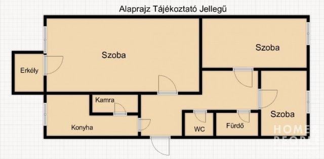 Eladó téglalakás, Szegeden 42.499 M Ft, 3 szobás